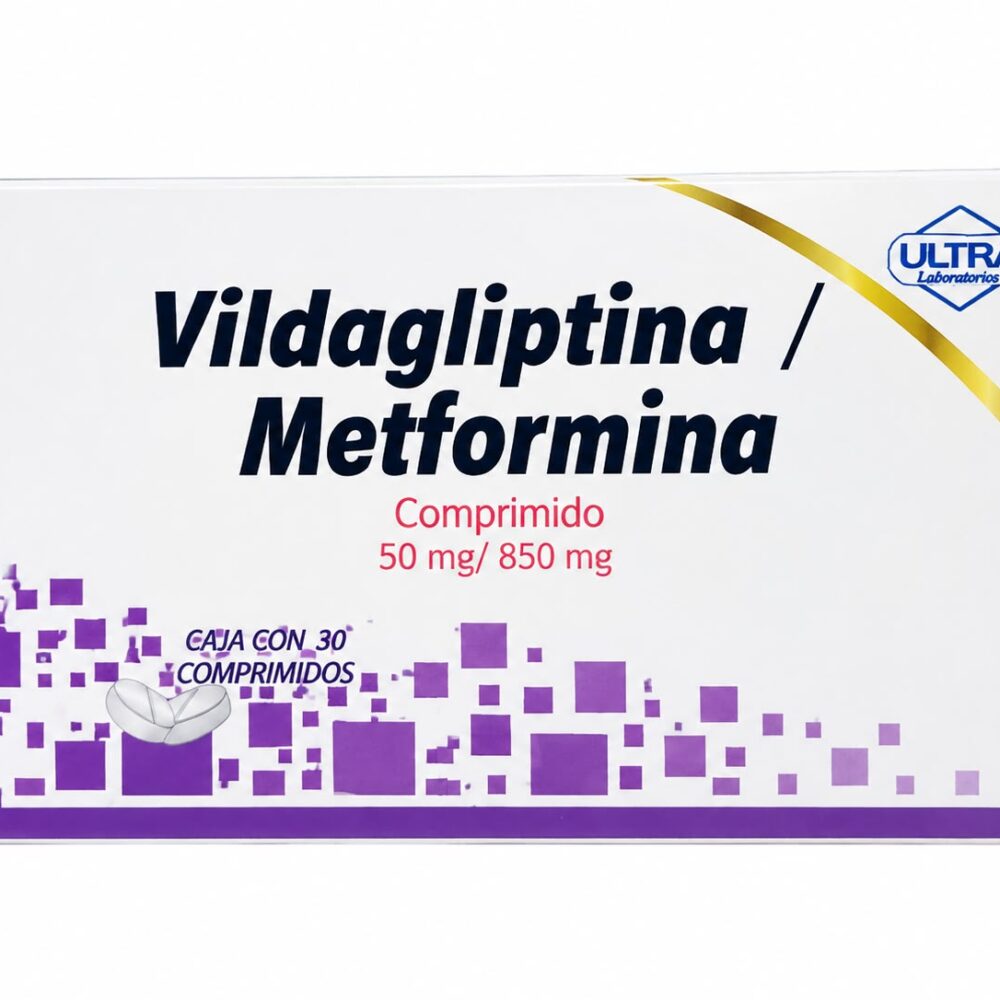 VILDAGLIPTINA/METFORMINA 50 MG 30 TAB ULTRA