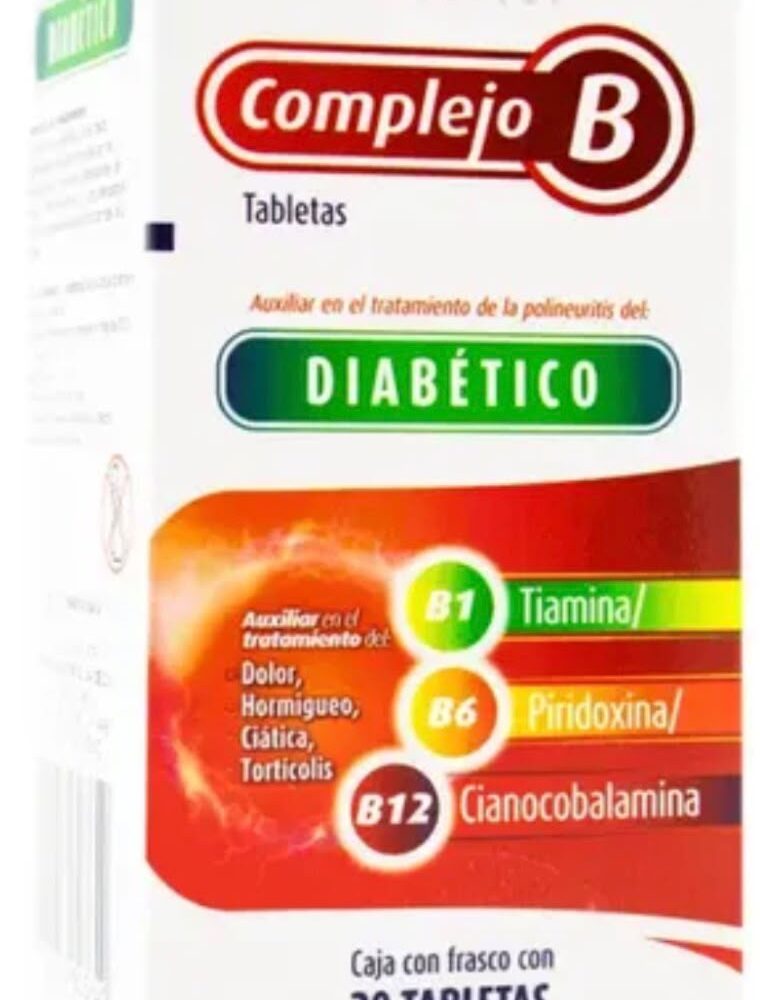 COMPLEJO B DIABETICO 30 TAB AVIVIA